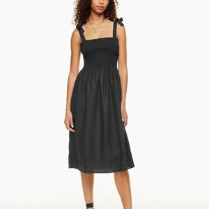nwt linen dress from aritzia